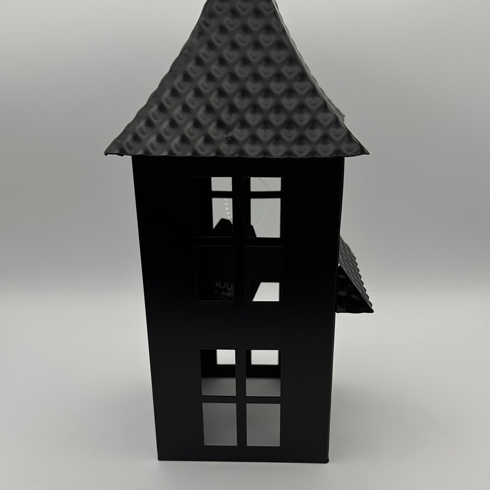 Metal Haunted House Tea Light Decor - Picture 7 of 9